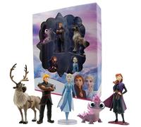 Bullyland 13414 Set di Figure per l'anniversario Principessa Elsa, Anna, Salaman