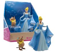 Bullyland- Disney Princess 13438-Set, Walt Cinderella-Cenerentola e Karli, Figur