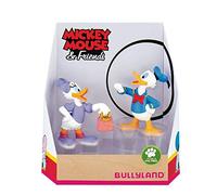 Bullyland 15084 - Set di personaggi da gioco Walt Disney Topolino, donald e margherita, figure dipinte a mano, senza PVC, ottimo regalo per ragazzi e ragazze per giocare a fantasia