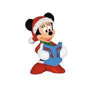 Bullyland 15442 - Figurina di Walt Disney Minnie Natale, ca. 7 cm