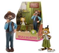 Bullyland 46005 - Set di personaggi Pettersson e Findus, fedele ai dettagli, ideale come piccolo regalo per bambini dai 3 anni in su