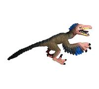 Bullyland, bullyworld 61312-Mini Dinosauro Velociraptor, Alto Circa 4,5 cm, Figura Dipinta a Mano, Senza PVC, per Far Giocare i Bambini con la Fantasia, Colore Variegato, 61312