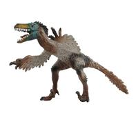 Bullyland 61466-Figura di Gioco, Velociraptor, Alta Circa 24 cm, Figura Dipinta a Mano, Senza PVC, per Giocare con la Fantasia dei Bambini, Colore Variegato, 61466