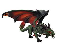 Bullyland 61505-Gioco Drago della Foresta Fafnir, Animale Alta Circa 20,5 cm, Fedele ai Dettagli, Senza PVC, Come Figura per Torte e Regalo per Bambini dai 3 Anni in su, 61505
