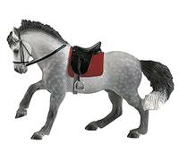 Bullyland 62659-Figura di Gioco, castrone andaluso, Alto Circa 15,8 cm, Figura Dipinta a Mano, Senza PVC, per Far Giocare i Bambini con la Fantasia, Colore Variegato, 62659