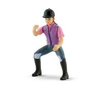 Bullyland 62728-Figura, Ragazza a Cavallo Julia, Alta Circa 9,7 cm, Figura Dipinta a Mano, Senza PVC, per i Bambini per Il Gioco d'immaginazione, Colore Variegato, Small, 62728
