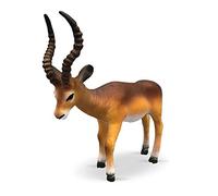 Bullyland 63693 - Statuetta Impala Antilope, ca. 8,5 cm, fedele ai dettagli, senza PVC, ideale come statuetta per torte e piccolo regalo per bambini dai 3 anni in su