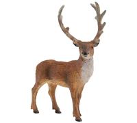 Bullyland 64433-Figura di Gioco, Cervo Rosso, Alto Circa 11,5 cm, Figura Dipinta a Mano, Senza PVC, per Far Giocare i Bambini con la Fantasia, Colore Variegato, Small, 64433