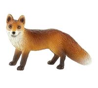 Bullyland 64445-Figura di Gioco, Volpe, Alta Circa 4,6 cm, Figura Dipinta a Mano, Senza PVC, per Far Giocare i Bambini con la Fantasia, Colore Variegato, 64445