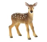 Bullyland 64448-Figura di Gioco, Vitello Cervo, Alto Circa 6,5 cm, Figura Dipinta a Mano, Senza PVC, per Far Giocare i Bambini con la Fantasia, Colore Variegato, 64448