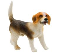Bullyland Figura Beagle Henry 65424 – Dipinta a mano, Senza PVC, Alta ca. 6 cm