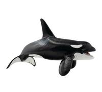 Bullyland- desconocido 67409-Figura, Balena assassina, Circa 16 cm di Altezza, Figura Dipinta a Mano, Senza PVC, per Bambini per Il Gioco d'immaginazione, Colore Variegato, 67409