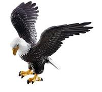 Bullyland 69351-Figura, Aquila Calva, Alta Circa 13 cm, Figura Dipinta a Mano, Senza PVC, per Bambini per Il Gioco d'immaginazione, Colore Variegato, 69351