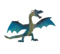 Bullyland 75592-Figura, Drago Volante Turchese, Alto Circa 17,8 cm, Figura Dipinta a Mano, Senza PVC, per Bambini per Il Gioco di Fantasia, Colore Variegato, 75592