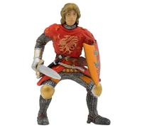 Bullyland 80786 - Statuetta Principe Mondiale con Spada, Colore: Rosso