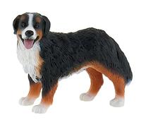 Bullyland 65449-Figura, Cane di Montagna Bernese Bianca, Circa 7,5 cm di Altezza, Figura Dipinta a Mano, Senza PVC, per Bambini per Il Gioco d'immaginazione, Colore Variegato, 65449