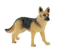Bullyland, bullyworld 65448-Figura, Rex Il Cane da Pastore, Circa 9,5 cm di Altezza, Figura Dipinta a Mano, Senza PVC, per Bambini per Il Gioco immaginativo, Colore Variegato, 65448
