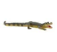 Bullyland 63689-Figura di Gioco, Cucciolo di Alligatore, Alto Circa 12,5 cm, Figura Dipinta a Mano, Senza PVC, per Far Giocare i Bambini con la Fantasia, Colore Variegato, 63689