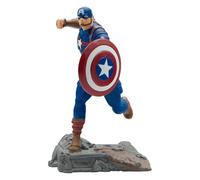 Bullyland - Captain America dei Marvel Avengers, perfetto come personaggio giocattolo, decorazione e piccolo regalo per bambini a partire dai 3 anni e collezionisti, fedele al dettaglio 11 cm da