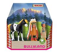 Bullyland - Figura Yakari, Arcobaleno e Piccolo Tuono, 43308