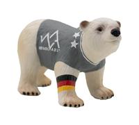 Bullyland - Orso polare, perfetto come personaggio giocattolo, decorazione e piccolo regalo per bambini a partire dai 3 anni e collezionisti, gioco di animali da 8,5 cm e personaggio da collezione