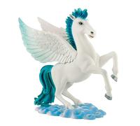 Bullyland Pegasus Hengst 75659 - Statuetta decorativa a forma di torta, in PVC, 11 cm, ideale come statuetta per torte, fedele ai dettagli, senza PVC, ottimo regalo per bambini per giocare fantasioso