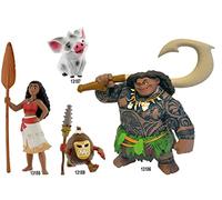 Bullyland - Set di personaggi da gioco - Oceania 4 pezzi