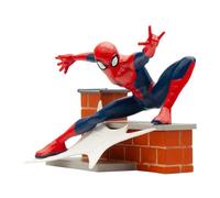 Bullyland - Uomo Ragno, perfetto come personaggio giocattolo, decorazione e piccolo regalo per bambini a partire dai 3 anni e collezionisti, statuetta da collezione da 7 cm