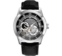 Bulova 96A135 - Orologio da Polso, Uomo, Analogico, cinturino in pelle, Nero