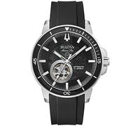 Bulova 96A288 - Orologio automatico da uomo “Marine Star” in acciaio inox con cinturino in caucciù