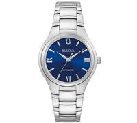 Bulova Orologio Donna Sutton 96L319 Automatico 34 mm 3 ATM Argento Moderno