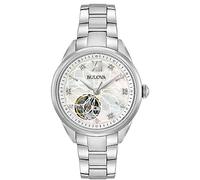 Bulova Orologio Donna Classic 96P181 – Analogico Automatico con data, Cinturino Acciaio Inox