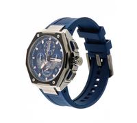 Bulova, ,Accessories ,Donna ,Blu ,ONE SIZE Precisionist X Cinturino in Gomma Blu