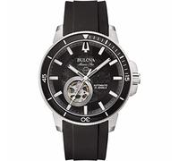 Bulova 96A288 - Orologio automatico da uomo “Marine Star” in acciaio inox con cinturino in caucciù