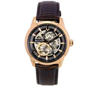 Bulova Classic Sutton Nero Skeleton Quadrante Automatico 97A169 Orologio da uomo