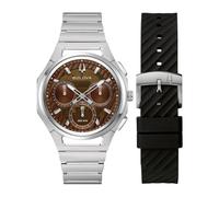 Bulova Curv - Orologio da polso da uomo al quarzo, cronografo