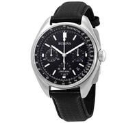 Bulova Edizione Speciale Moon Apollo 96B251 Nero Quadrante Orologio da Uomo