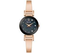 Bulova Marc Anthony - Orologio da donna moderno in acciaio INOX con diamanti