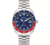 Bulova Oceanographer 'Devil Diver' Men's Watch - Orange Dial, Stainless Steel Bracelet