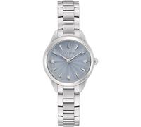 Bulova Orologio donna Sutton Lady Petite fondo grigio 96P255 acciaio 316L con diamanti
