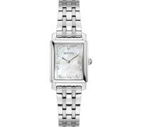 Bulova Orologio Analogico al Quarzo da Donna con Cinturino in Acciaio Inossidabile 96P244