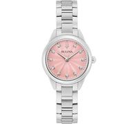Bulova Orologio Analogico al Quarzo da Donna con Cinturino in Acciaio Inossidabile 96P249