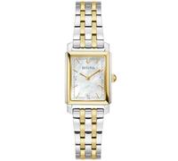 Bulova Orologio Analogico al Quarzo da Donna con Cinturino in Acciaio Inossidabile 98P220