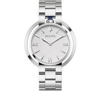Bulova Orologio analogico al quarzo da donna con cinturino in acciaio inox 96L306, argento, Bracciale
