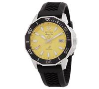 Bulova Orologio Analogico al Quarzo da Uomo con Cinturino in Silicone 96B431