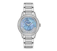 Bulova Orologio Analogico al Quarzo Donna con Cinturino in Acciaio Inossidabile 96L260