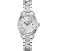 Bulova Orologio Analogico al Quarzo Donna con Cinturino in Acciaio Inossidabile 96M162