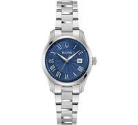 Bulova Orologio Analogico al Quarzo Donna con Cinturino in Acciaio Inossidabile 96M163