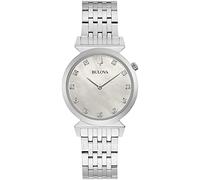 Bulova Orologio Analogico al Quarzo Unisex Bambini con Cinturino in Acciaio Inossidabile 96P216