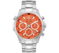 Bulova Orologio Analogico al Quarzo Uomo con Cinturino in Acciaio Inossidabile 96B395